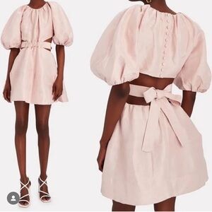 Aje Psychedelia Cut Out Dress